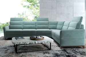 Narożnik ALLURO 2,5FL-EM-1BB-1EL BB/ BOK  P - FENIKS MEBLE 