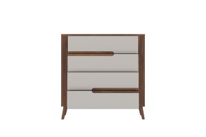 Komoda AMARILLO 4S - korpus: orzech żuławski, front: moonlight classic-orzech żuławski