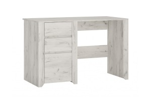 Biurko ANGEL 3S - korpus: dąb white craft, front: dąb white craft