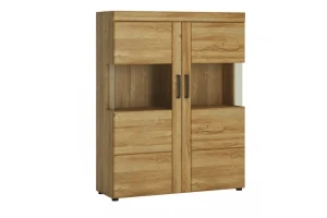 Witryna niska Cortina  - Meble Wójcik  - od ręki -ZMONTOWANA