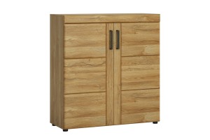 Szafka na buty CORTINA 2D - korpus: dąb grandson front: dąb grandson
