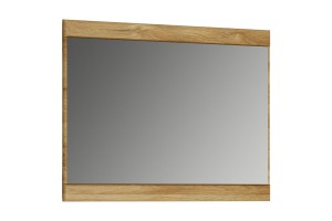 Lustro CORTINA - płyta tylna: dąb grandson