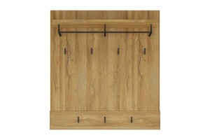 Wieszak CORTINA - korpus: dąb grandson, front: dąb grandson