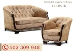 Komplet wypoczynkowy LUDWIK ( 2R+1+1 ) - ORFEUSZ BOBO
