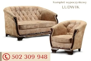 Komplet wypoczynkowy LUDWIK ( 2R+1+1 ) - ORFEUSZ BOBO