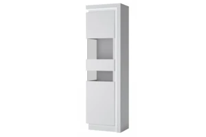 Witryna Lyon Biały 1DL  - Meble Wójcik  - 