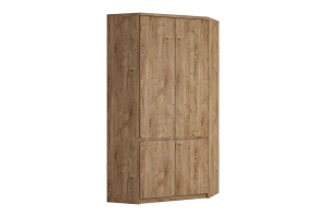 Szafa narożna 2-drzwiowa FRIBO FRIS05 - dekor drewno-dąb ribbeck złoty