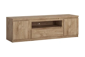 Komoda RTV FRIBO FRIF01 - dekor drewno-dąb ribbeck złoty