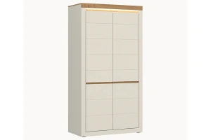 Szafa 2-drzwiowa NAXXAR NAXS01 - kaszmir-dąb kamienny