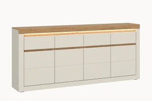 Komoda NAXXAR NAXK03 - kaszmir-dąb kamienny