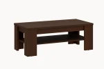 Stolik kawowy z półką IMPERIAL 71 - orzech imperial