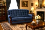 Sofa stylowa LAVIANO 3 ( nierozkładana ) - ORFEUSZ BOBO
