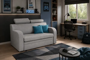 SOFA MORGAN 3R - Z FUNKCJĄ SPANIA I POJEMNIKIEM 