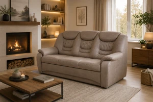 Sofa klasyczna LAMBORGINI 3 ( nierozkładana ) - ORFEUSZ BOBO     cena podstawowa w tkaninie gr : 2