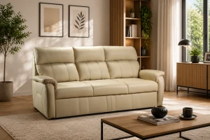 Sofa klasyczna skórzana HAVANA 3 ( nierozkładana ) - ORFEUSZ BOBO