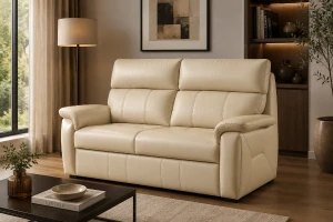 Sofa klasyczna skórzana HAVANA 2R ( z funkcją spania ) - ORFEUSZ BOBO