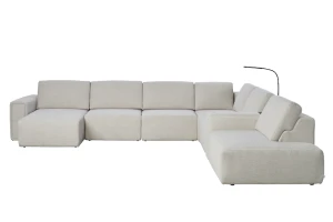 Narożnik VERO - DAPHNE BSL+USB/1,3NW0/2,5RPE0/X90KL/1,3NTP Tkanina LAGO 