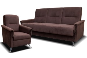 Komplet wypoczynkowy OSKAR chromowany - JAREXMEBEL