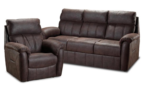 Komplet wypoczynkowy HAVANA ( SKÓRA NATURALNA )