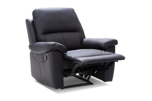Fotel TWINS 1RF ( relaks manualny ) - rozłożony podnóżek