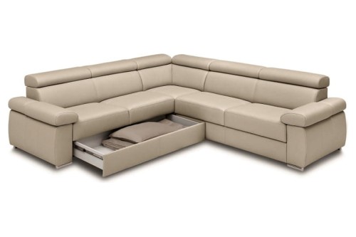 Narożnik ZOOM BL-2,5SK-E-2,5F-BP - pojemnik na pościel ( szuflada )