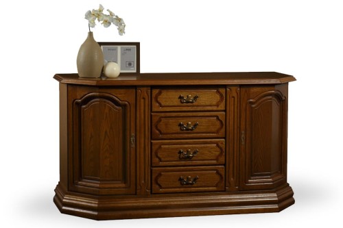 Komoda NORMAN 3SZ - dąb rustikal