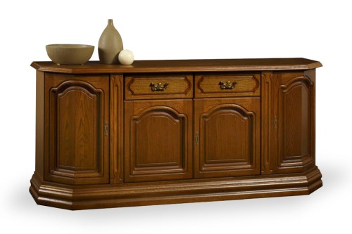 Komoda NORMAN 4D - dąb rustikal