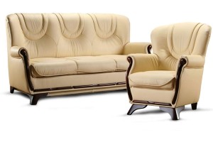 Komplet wypoczynkowy skórzany FRYDERYK ( 3R+1+1 ) - ORFEUSZ BOBO