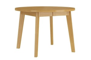 Stół rozkładany NICO Ø100-200 cm ( buk ) - BOMAR MEBLE