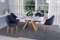 Stół Plank+krzesła Roy - aranżacja