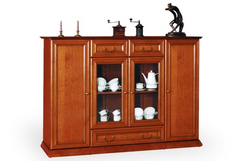 Komoda JURGEN 4D-W (wysoka)