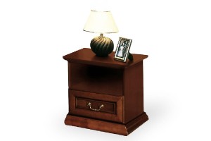 Stolik nocny RAINER SN-1SZ - LATZKE MEBLE STYLOWE 