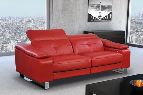 Sofa EKSTASIS 3N - SKÓRA NATURALNA