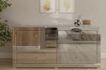 Komoda lustrzana z 6 szufladami Kolekcja Graf&Mirror LKL-6 