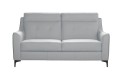 Sofa 2-osobowa VERO - CAMOMILLA 2N2 ( bez funkcji spania - skóra naturalna ) - bryła, front
