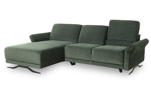 Narożnik IBISCO 1SWP/2RG ( z funkcją spania i pojemnikiem ) - bryła, front, bok