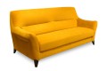 Sofa 3-osobowa ORCHIS 3N2 ( bez funkcji spania ) - bryła, front, bok