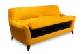 Sofa 3-osobowa ORCHIS 3RBI2 ( z funkcją spania )- bryła, front, bok, rozkładanie