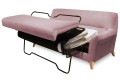 Sofa 3-osobowa ORCHIS 3RBI2 ( z funkcją spania )- bryła, front, bok, rozkładanie