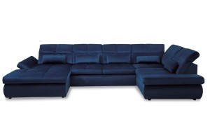 Narożnik VERO - ORTENSIA XL 1,5SWL/2RC0/X90K/1N0/BSP  ( z funkcją spania i pojemnikiem )