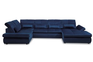 Narożnik VERO - ORTENSIA XL BSL/1N0/X90K/2RC0/1,5SWP ( z funkcją spania i pojemnikiem )