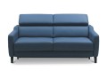Sofa skórzana 3-osobowa TULIPANO BW1/3RF0/BW1 ( z funkcją spania ) - bryła, front