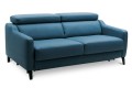 Sofa skórzana 3-osobowa TULIPANO BW1/3N0/BW1 ( bez funkcji spania ) - bryła, front, bok