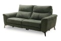 Sofa 2-osobowa VERBENA 1,5RPeaL/1,5RPeaP ( z funkcją relaks elektryczny i akumulatorami ) - bryła, front, bok