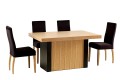 Stół NICOLA z krzesłami OSCAR - zestaw