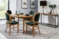Stół rozkładany NICO 90x140-240 cm ( buk ) krzesło RONI - aranżacja