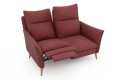 Sofa INES 2HB-2RF ( relaks manualny x2 ) - bryła, front, bok