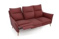 Sofa INES 3HB-1RFL ( relaks manualny ) - bryła, front, bok