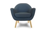 Fotel MIRA ( z nóżkami drewnianymi ) - BYDGOSKIE MEBLE