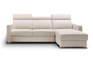 Narożnik ERGO 2,5F-REC/BK ( z funkcją spania i pojemnikiem ) - ETAP SOFA 